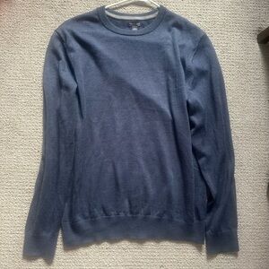 Van Heusen Men's Blue Crewneck Sweater